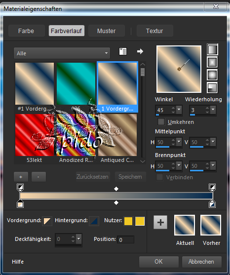 screenshot farbverlauf