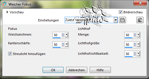screenshot, Einstellen, Weichzeichnen