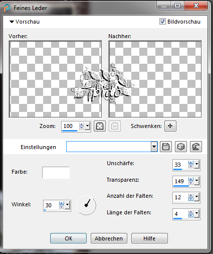Screenshot,Feines Leder-Kerze