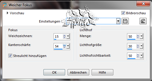 Screenshot, Weicher Fokus-Kerze
