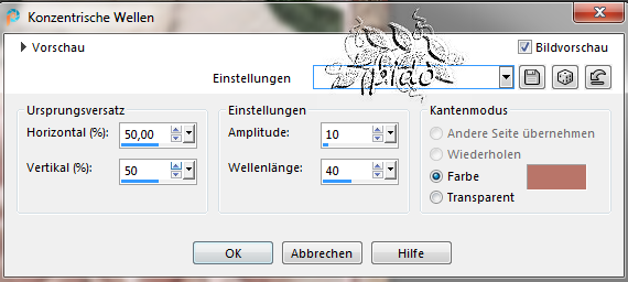 Screenshot, Wellen-Rose