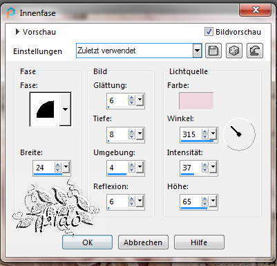 Screenshot, Innenface-Rose