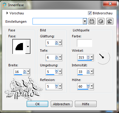 Screenshot, Innenface-Trauben